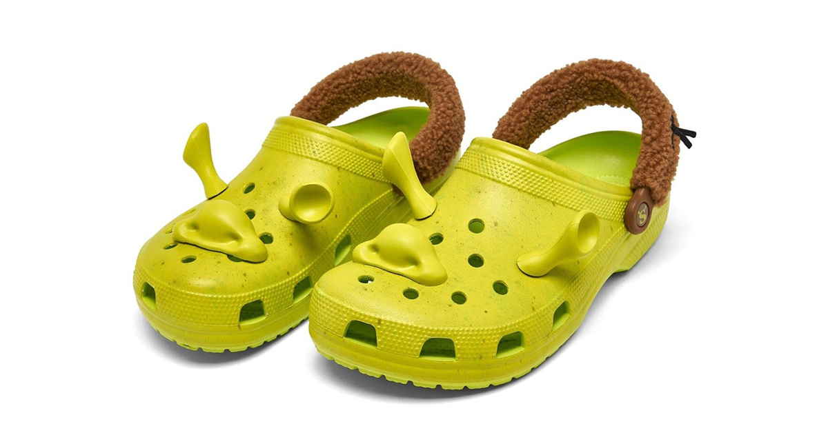 Shrek und Crocs bilden ein Oger-tastisches Duo